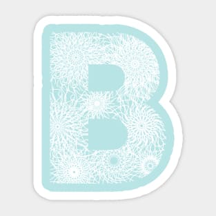 Letter B Sticker